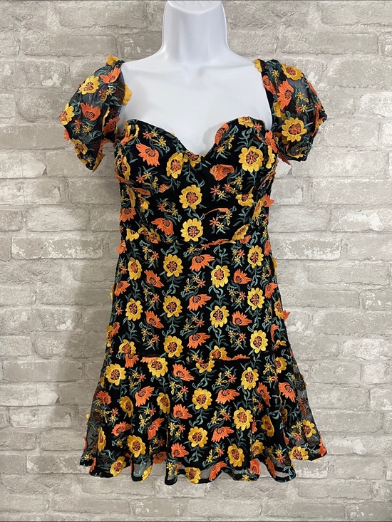 For Love And Lemons Dresses & Skirts - For Love And Lemons Amelia Sunflower Mini Dress